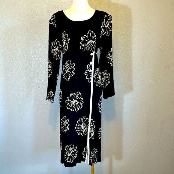 Vintage Coqueta midi dress size L - Picture 1 of 11